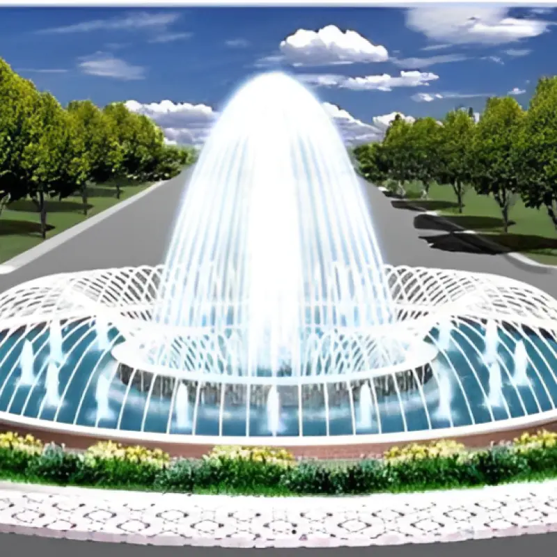 DỰ ÁN: ĐÀI PHUN NƯỚC KHU ĐÔ THỊ MEKONG CENTRE