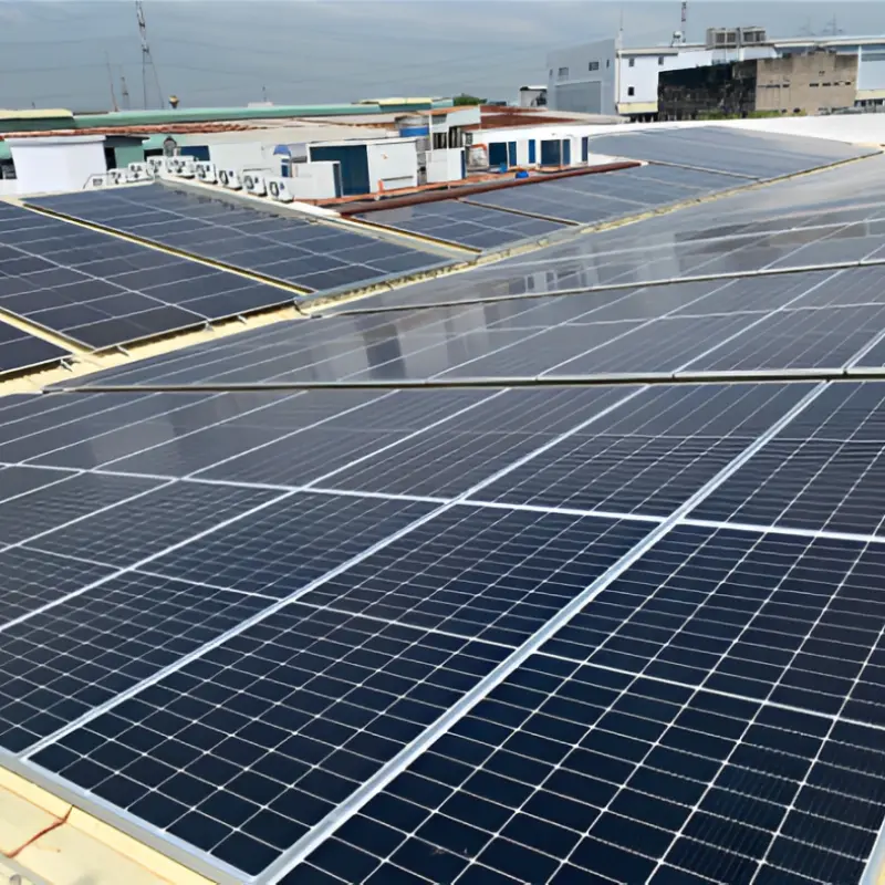 DỰ ÁN ÁP MÁI NHÀ MÁY DƯỢC PHƯƠNG ĐÔNG KCN TÂN TẠO - BÌNH TÂN